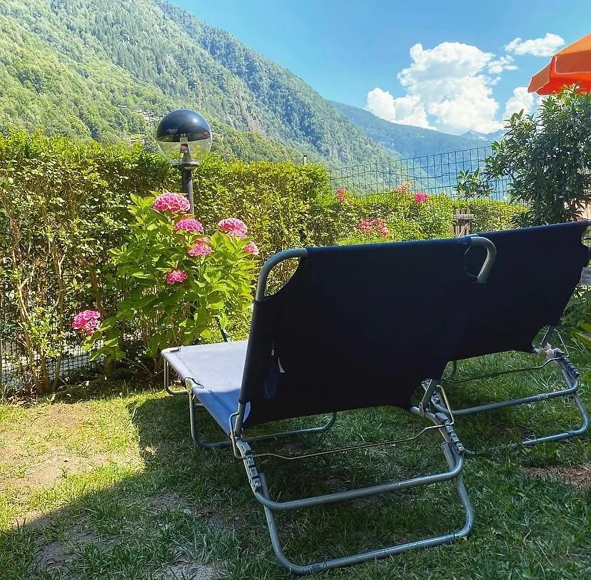 アパート Appartamento Con Giardino E Vista Sulla Valmalenco Torre di Santa Maria